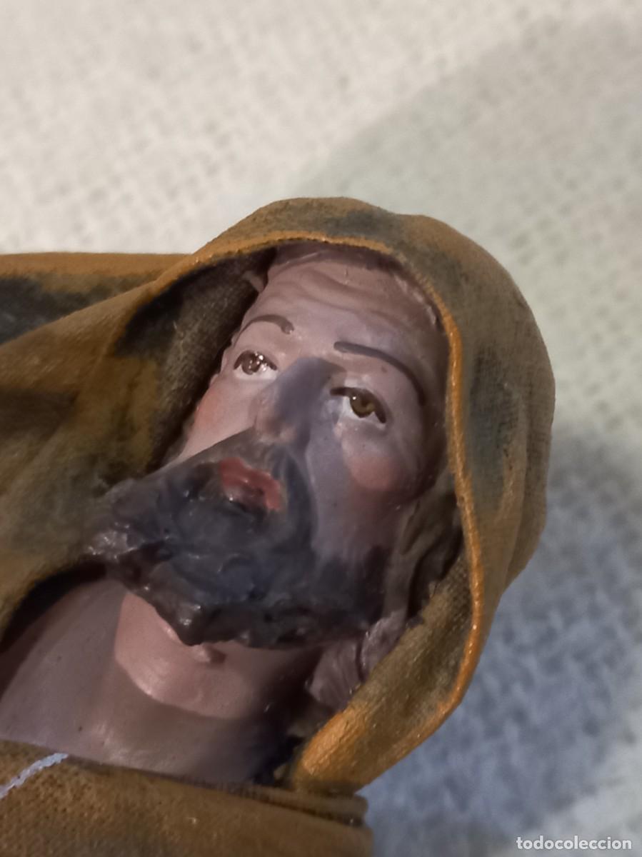 Figuras de Bel&eacute;n: BUSCANDO POSADA (21cm) barro &uml;SERRANO&uml; - Foto 15