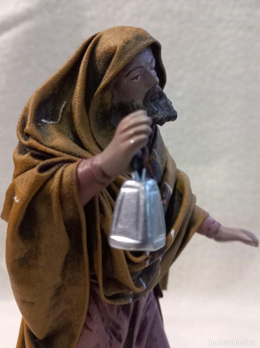 Figuras de Bel&eacute;n: BUSCANDO POSADA (21cm) barro &uml;SERRANO&uml; - Foto 16
