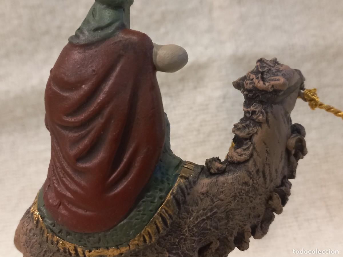 Figuras de Bel&eacute;n: REYES A CAMELLO (barro) 8cm &acute;SERRANO&uml; - Foto 5