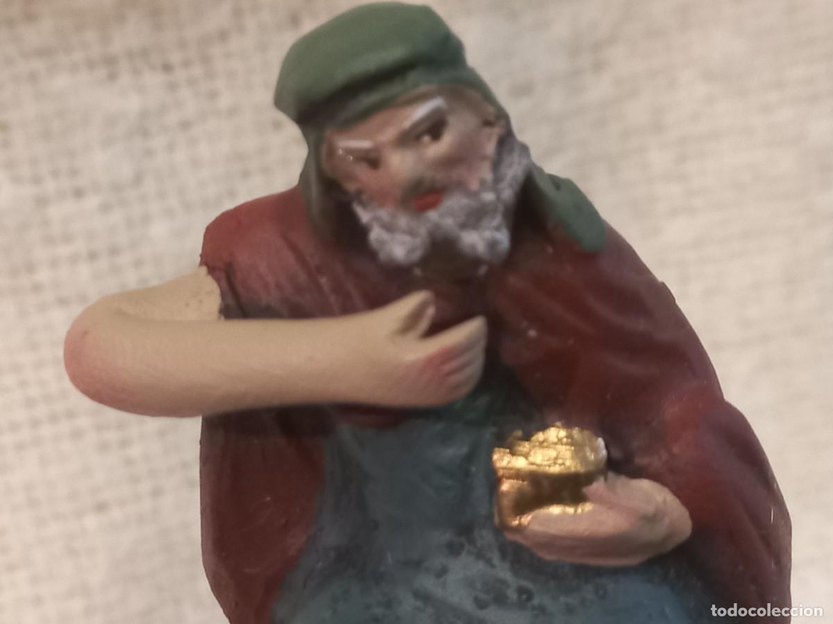 Figuras de Bel&eacute;n: REYES A CAMELLO (barro) 8cm &acute;SERRANO&uml; - Foto 8