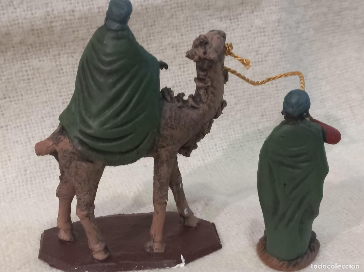 Figuras de Bel&eacute;n: REYES A CAMELLO (barro) 8cm &acute;SERRANO&uml; - Foto 12