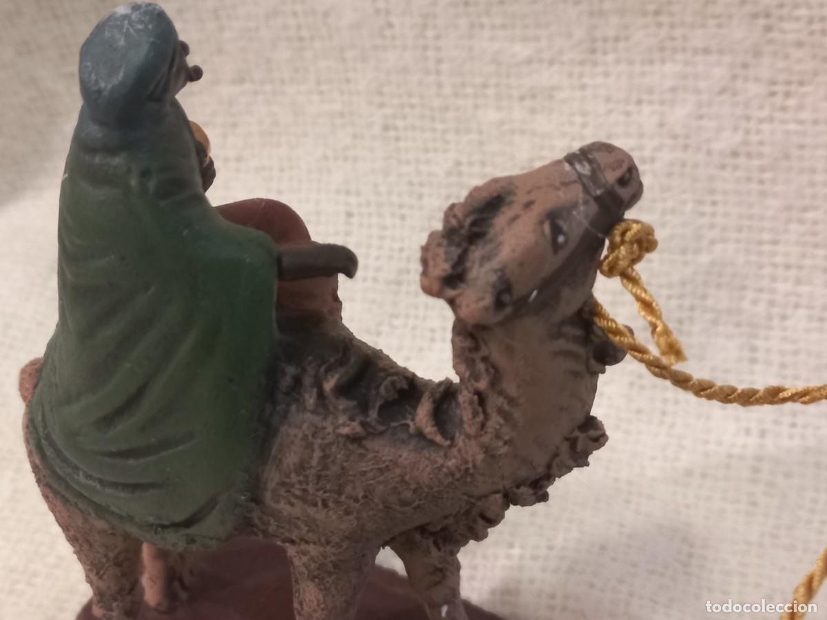 Figuras de Bel&eacute;n: REYES A CAMELLO (barro) 8cm &acute;SERRANO&uml; - Foto 13
