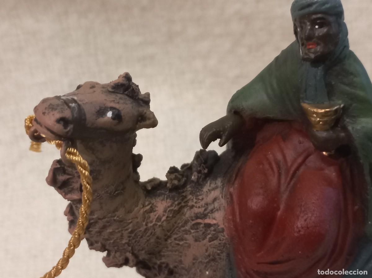 Figuras de Bel&eacute;n: REYES A CAMELLO (barro) 8cm &acute;SERRANO&uml; - Foto 14