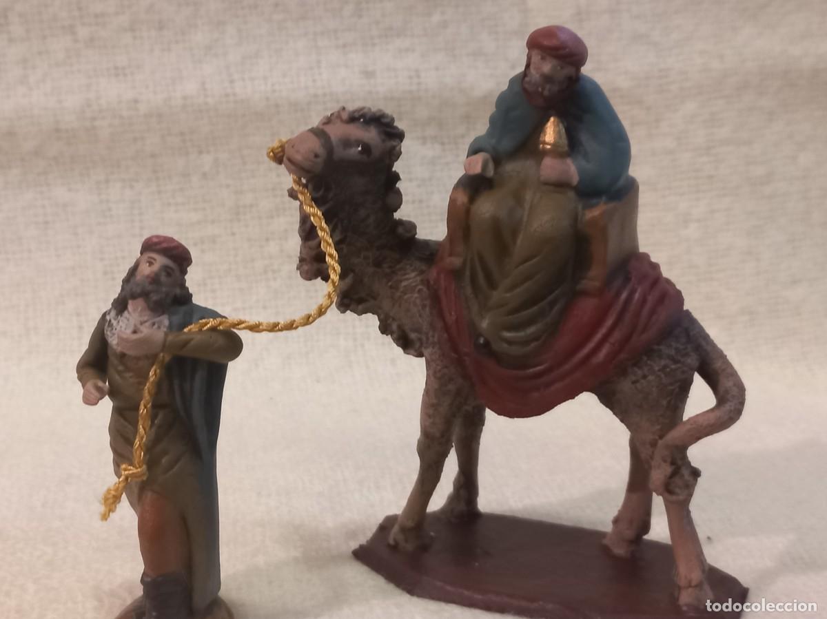 Figuras de Bel&eacute;n: REYES A CAMELLO (barro) 8cm &acute;SERRANO&uml; - Foto 20