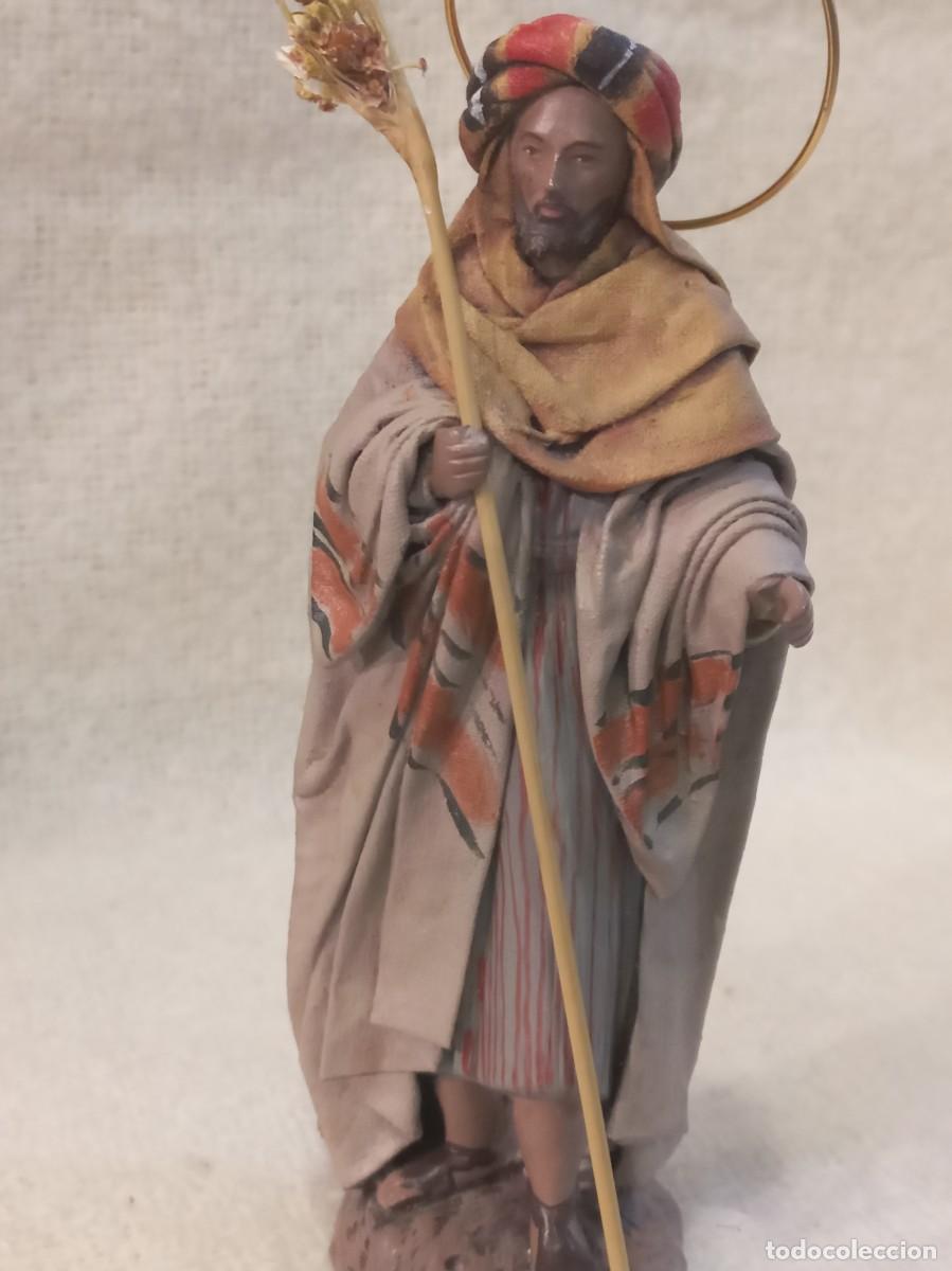 Figuras de Bel&eacute;n: NACIMIENTO (14cm) barro-lienzado &uml;SERRANO&uml; - Foto 3