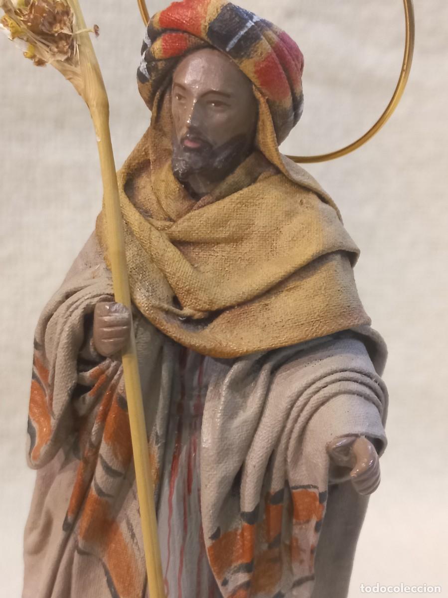 Figuras de Bel&eacute;n: NACIMIENTO (14cm) barro-lienzado &uml;SERRANO&uml; - Foto 4
