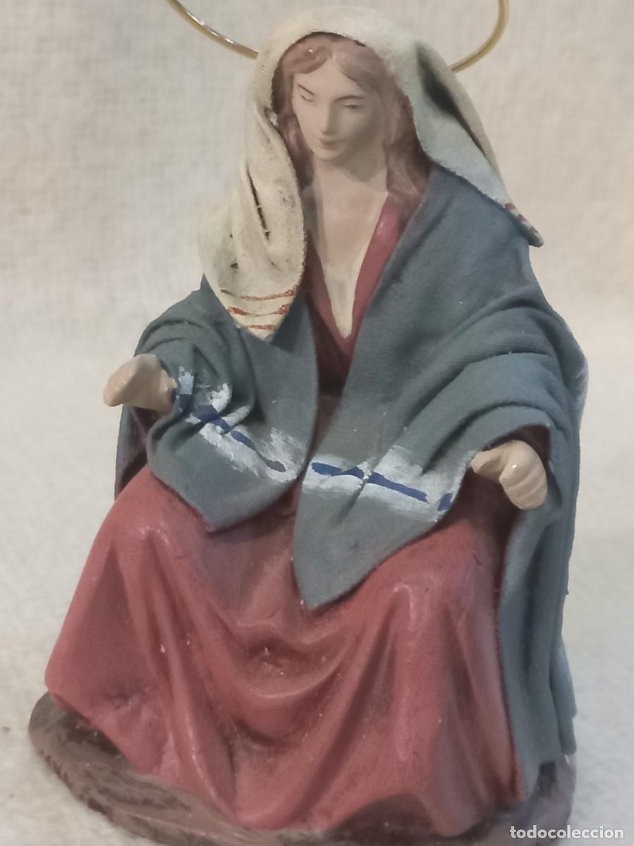 Figuras de Bel&eacute;n: NACIMIENTO (14cm) barro-lienzado &uml;SERRANO&uml; - Foto 8