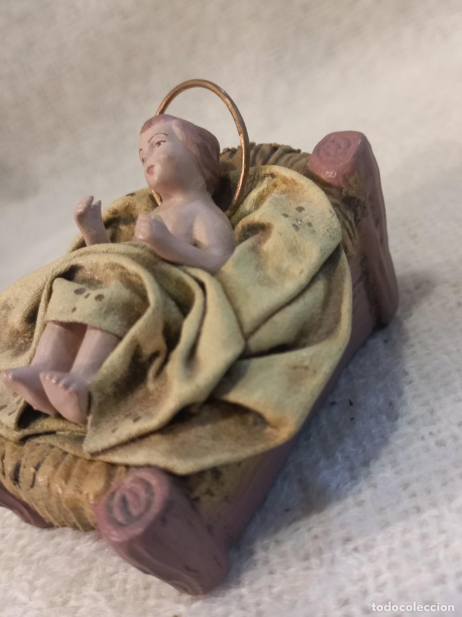 Figuras de Bel&eacute;n: NACIMIENTO (14cm) barro-lienzado &uml;SERRANO&uml; - Foto 14