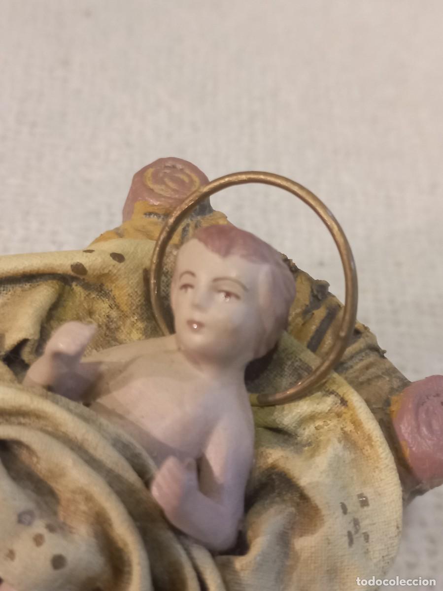 Figuras de Bel&eacute;n: NACIMIENTO (14cm) barro-lienzado &uml;SERRANO&uml; - Foto 15