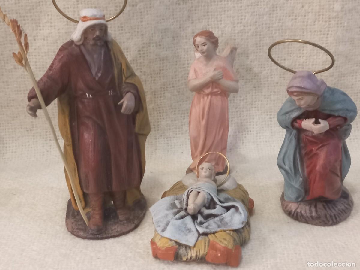 Figuras de Bel&eacute;n: NACIMIENTO (12cm) barro &uml;SERRANO&uml; - Foto 2