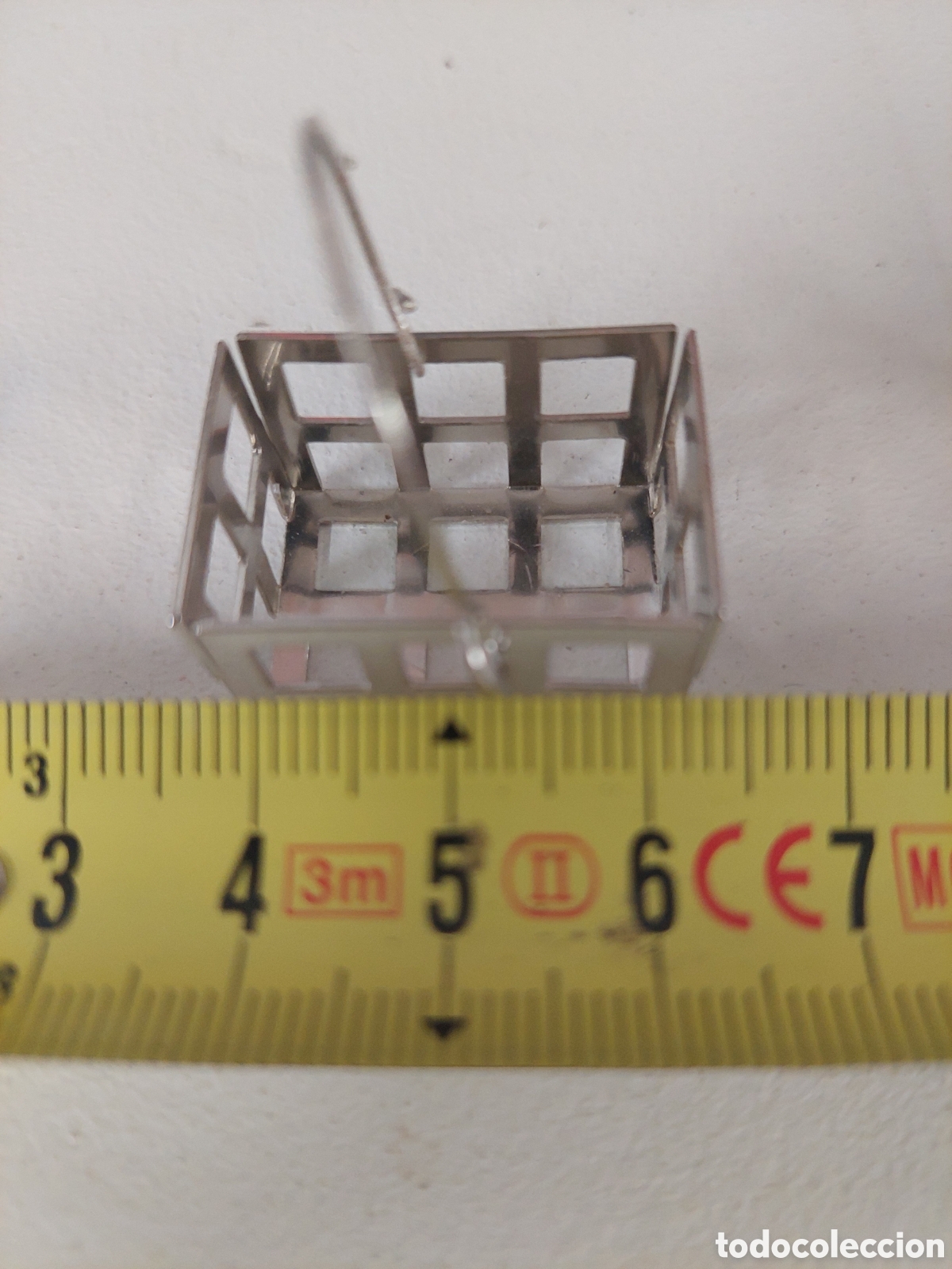 Figuras de Bel&eacute;n: Miniatura Cesta lechera 2,5x1,7 cms - Foto 2