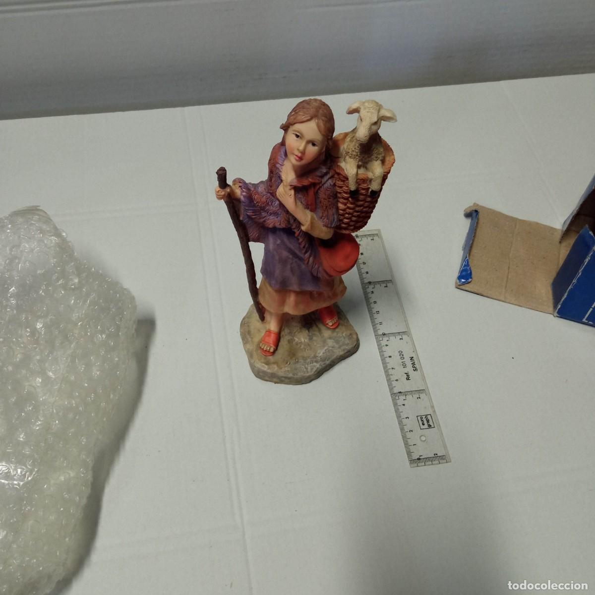 Statuine di Presepe: Pastor de belen de Resina