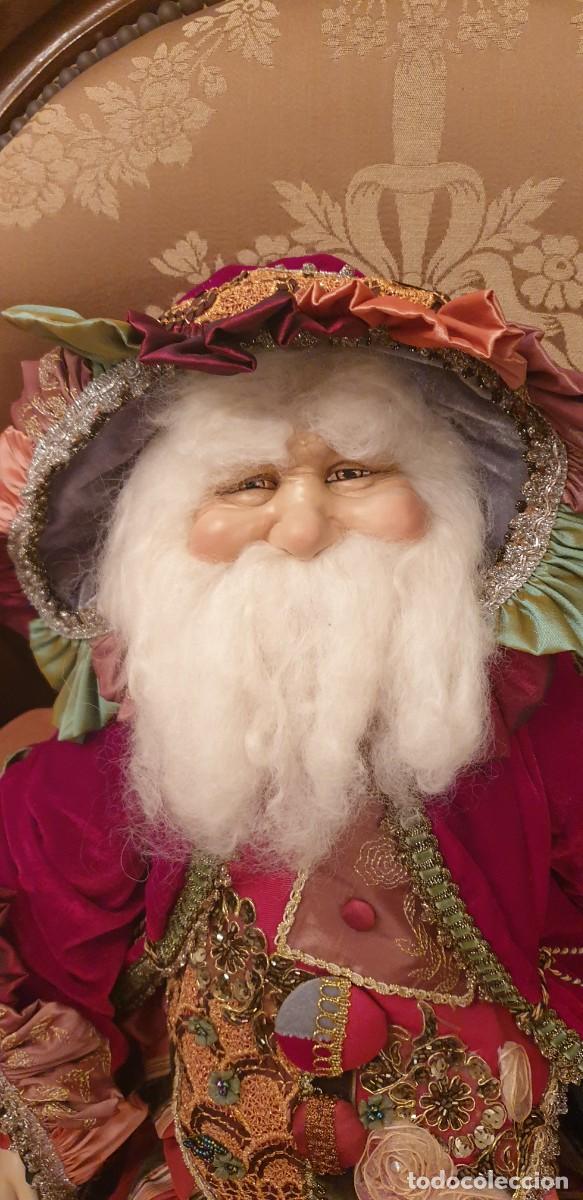 Figuras de Bel&eacute;n: Pap&aacute; Noel gran figura - Foto 2