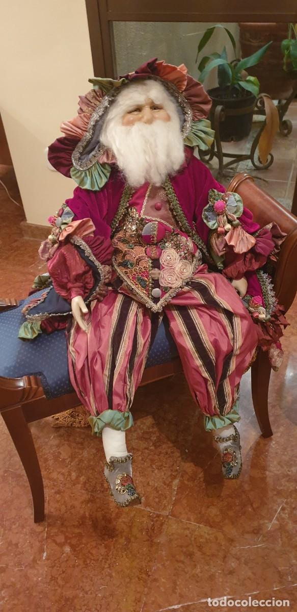 Figuras de Bel&eacute;n: Pap&aacute; Noel gran figura - Foto 1