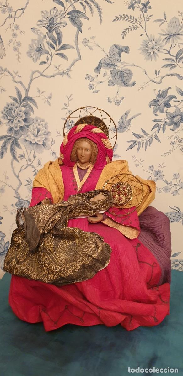 Figuras de Bel&eacute;n: Bel&eacute;n en papel mach&eacute; - Foto 2
