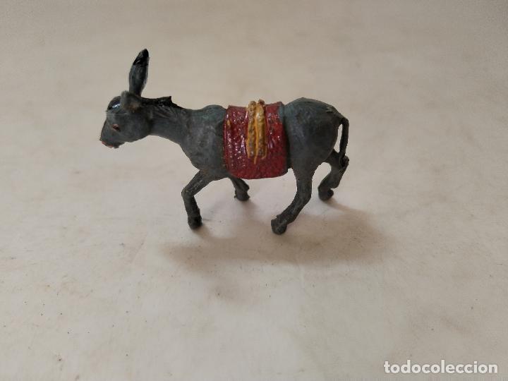 Figuras de Bel&eacute;n: antiguo burro de plastico - Foto 3