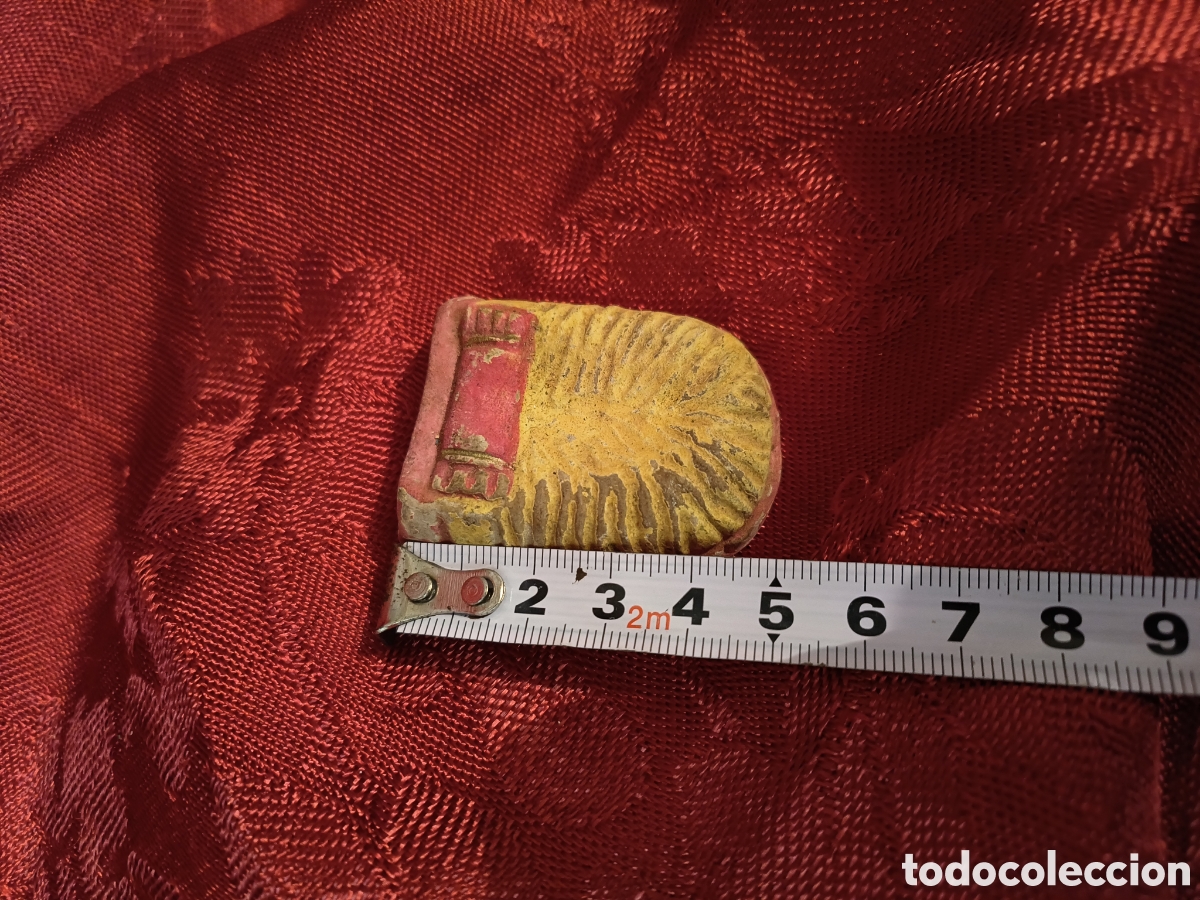 Figuras de Bel&eacute;n: Cuna pesebre de barro - Foto 3