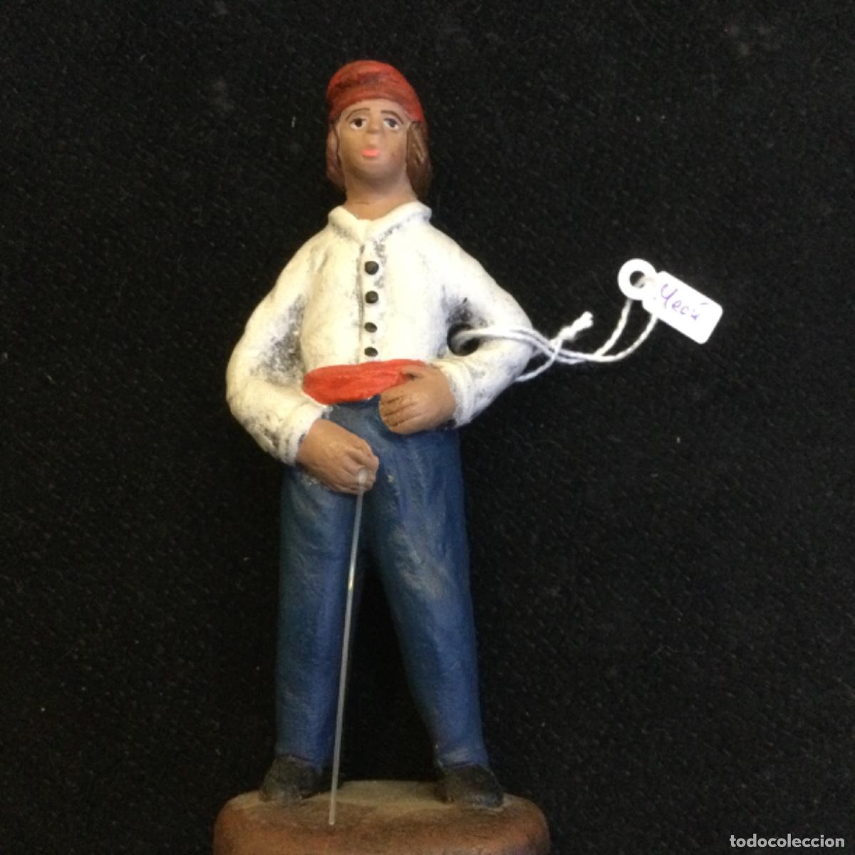 Figuras de Bel&eacute;n: Bel&eacute;n. Pastor orinando. 11 cms. - Foto 1