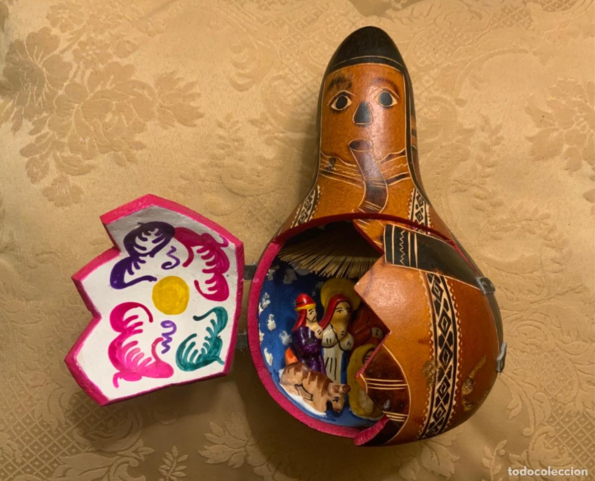 Figuras de Bel&eacute;n: BELEN EN CALABAZA REPUJADA, - Foto 2