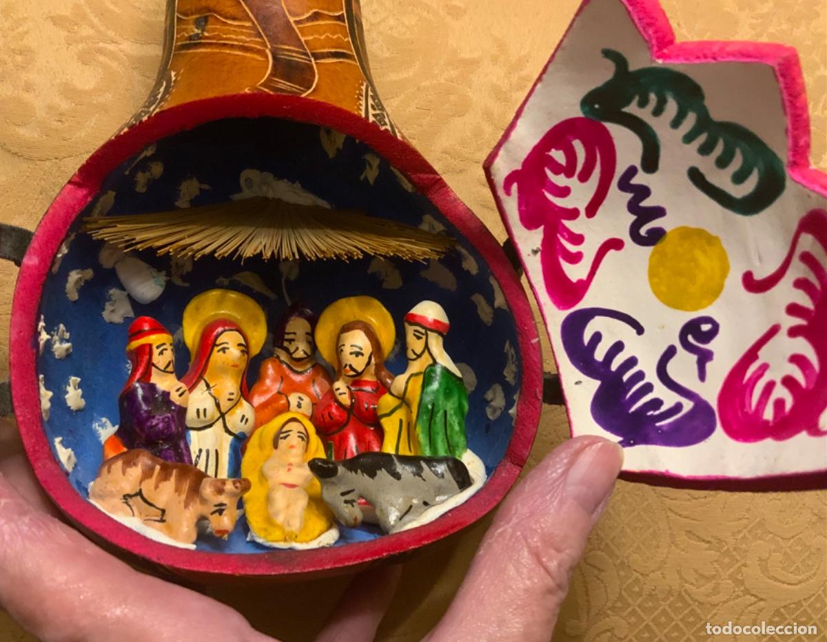 Figuras de Bel&eacute;n: BELEN EN CALABAZA REPUJADA, - Foto 5
