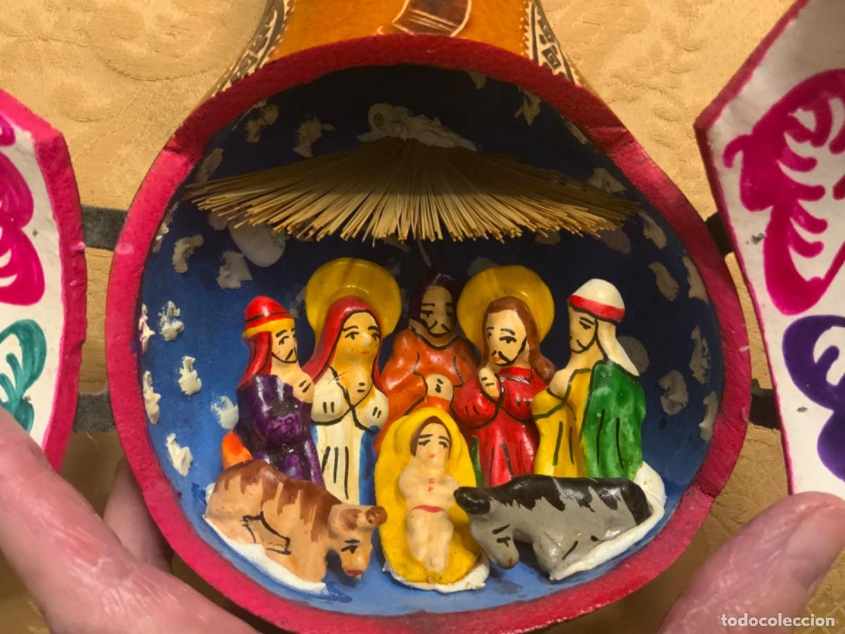 Figuras de Bel&eacute;n: BELEN EN CALABAZA REPUJADA, - Foto 11