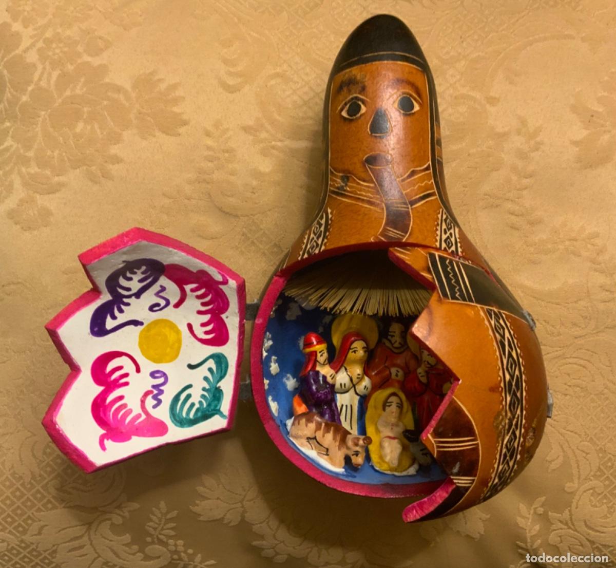 Figuras de Bel&eacute;n: BELEN EN CALABAZA REPUJADA, - Foto 15
