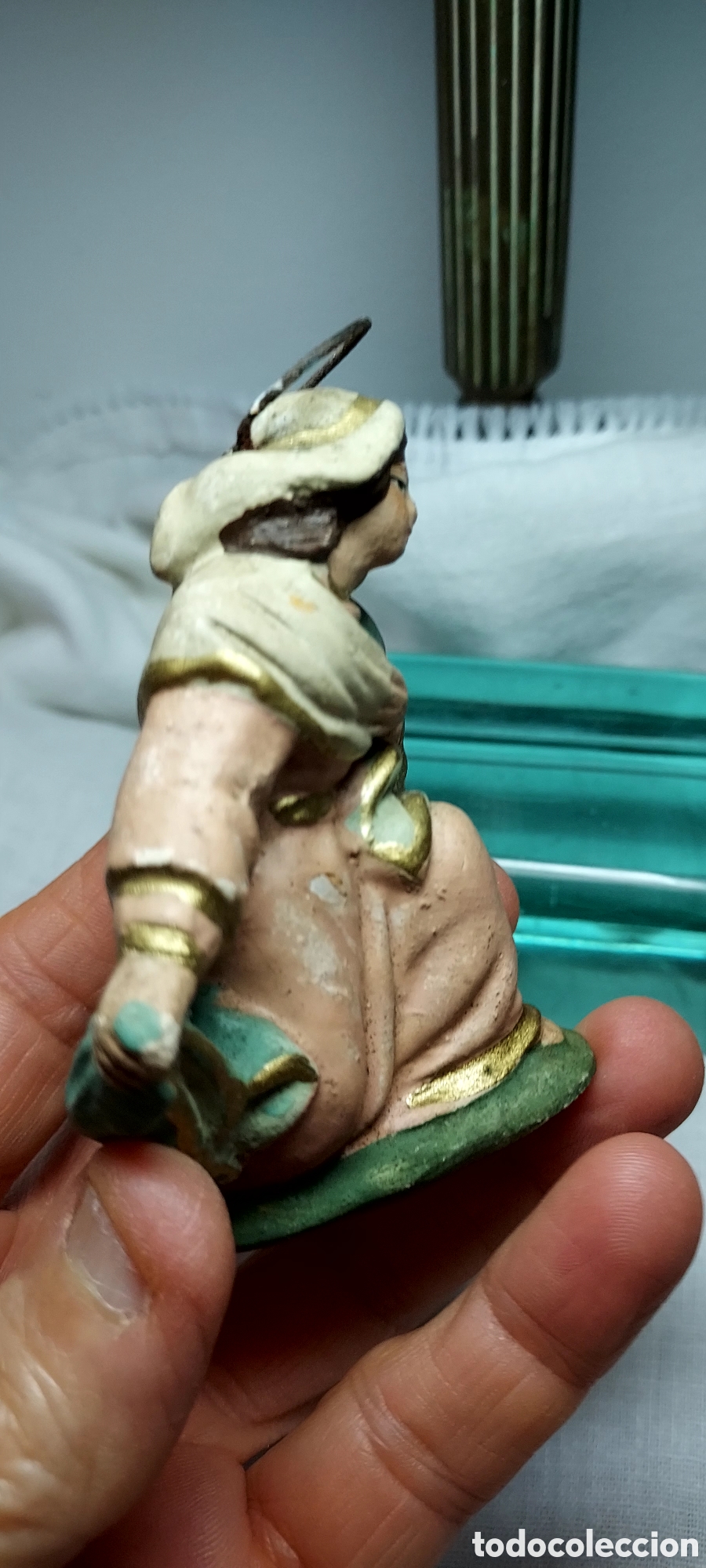 Figuras de Bel&eacute;n: VIRGEN DE BARRO PARA BELEN MARCA SERRANO - Foto 5