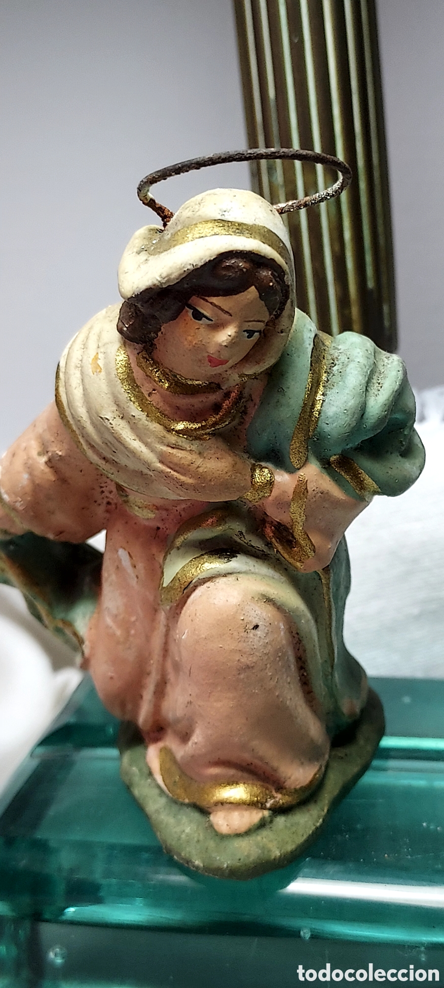 Figuras de Bel&eacute;n: VIRGEN DE BARRO PARA BELEN MARCA SERRANO - Foto 1
