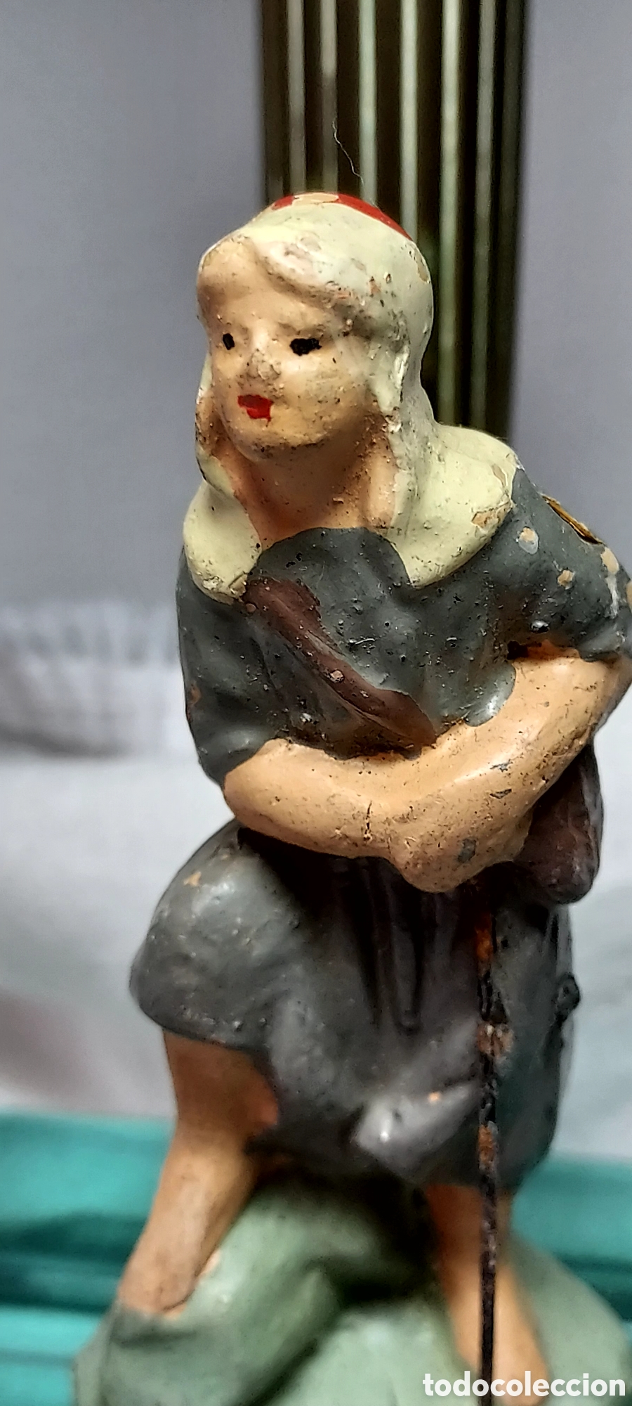 Figuras de Bel&eacute;n: PASTOR DE BARRO PARA BELEN. - Foto 2