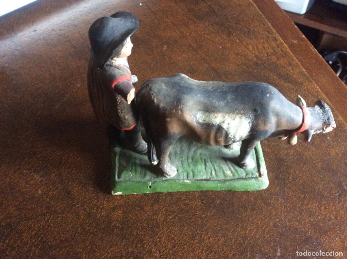 Figuras de Bel&eacute;n: Pastor granadino con vacas - Foto 2