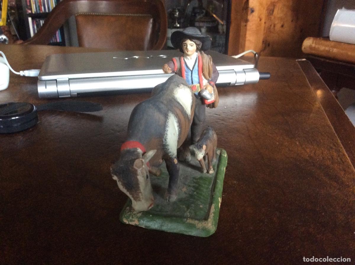 Figuras de Bel&eacute;n: Pastor granadino con vacas - Foto 3