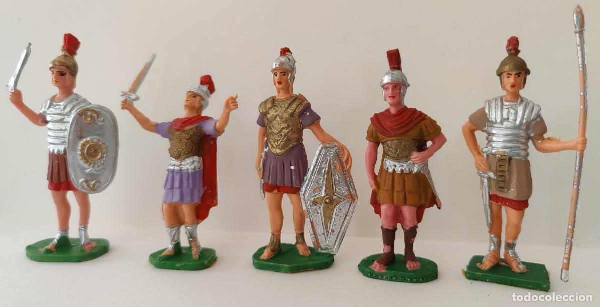 Figuras de Bel&eacute;n: Romanos De Plastico. - Foto 1