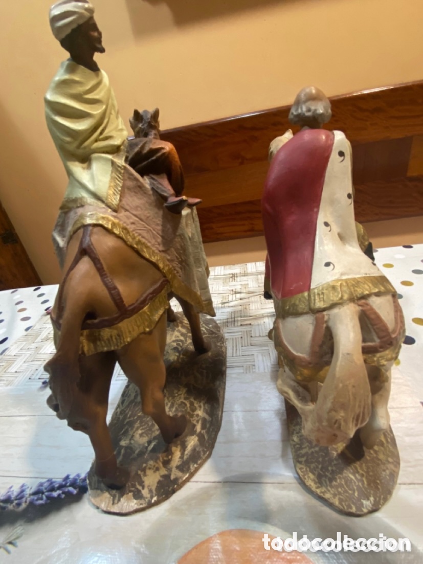 Figuras de Bel&eacute;n: Dos Reyes de Olot - Foto 3