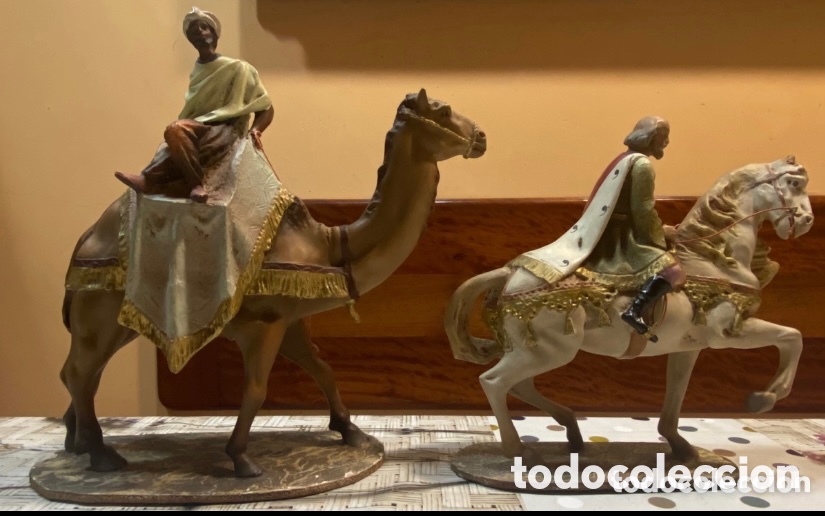 Figuras de Bel&eacute;n: Dos Reyes de Olot - Foto 1