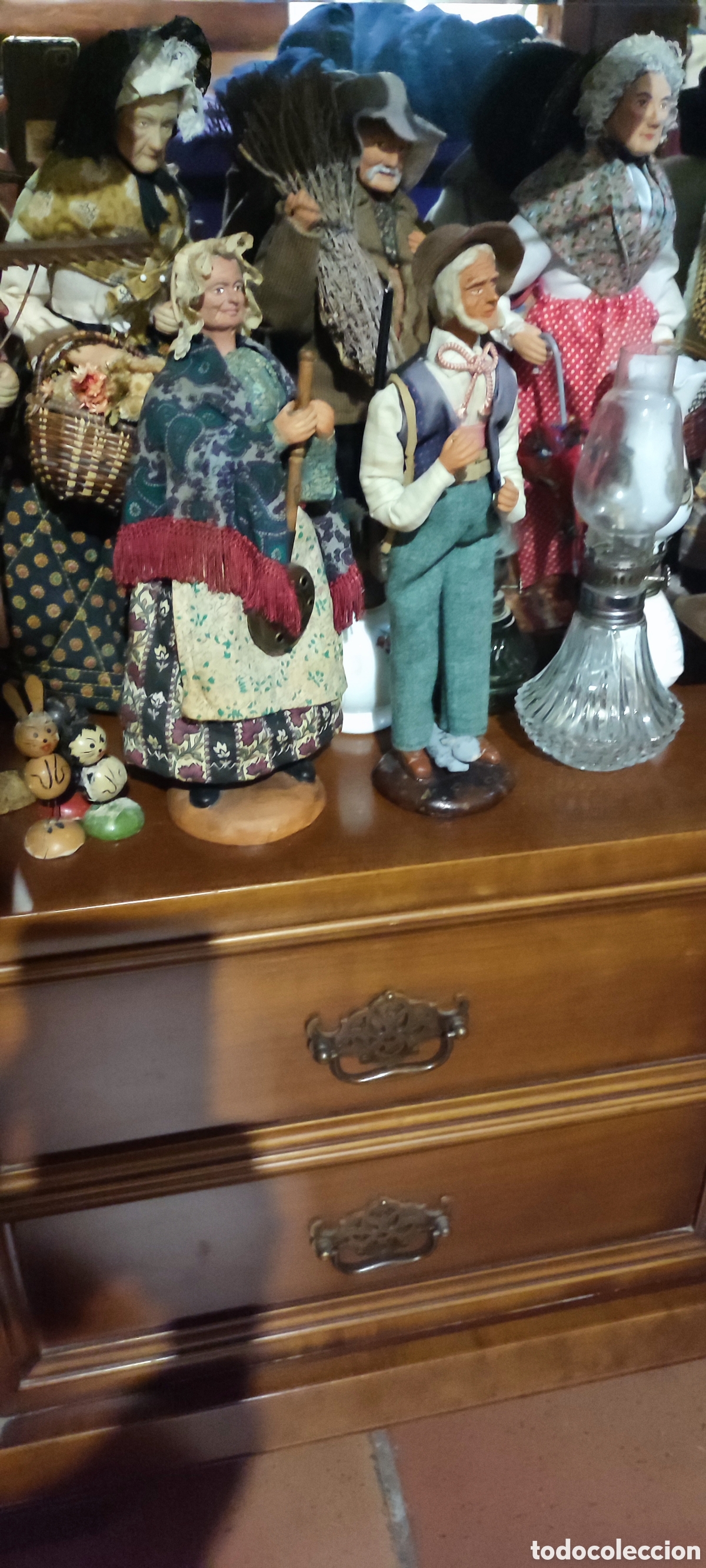 Figuras de Bel&eacute;n: SANTONS DE PROVENCE ANTIGUOS - Foto 4