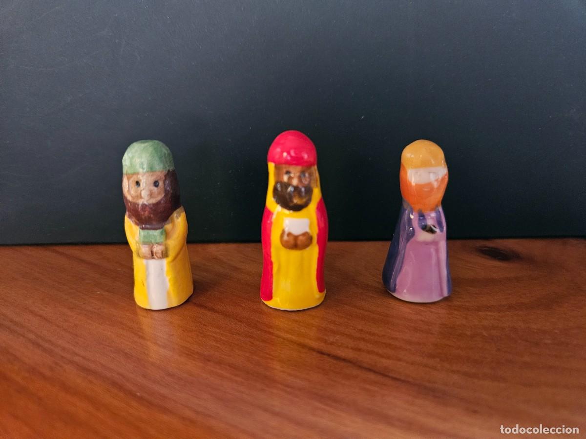 Figuras de Bel&eacute;n: 3 FIGURAS ROSCON REYES - Foto 1