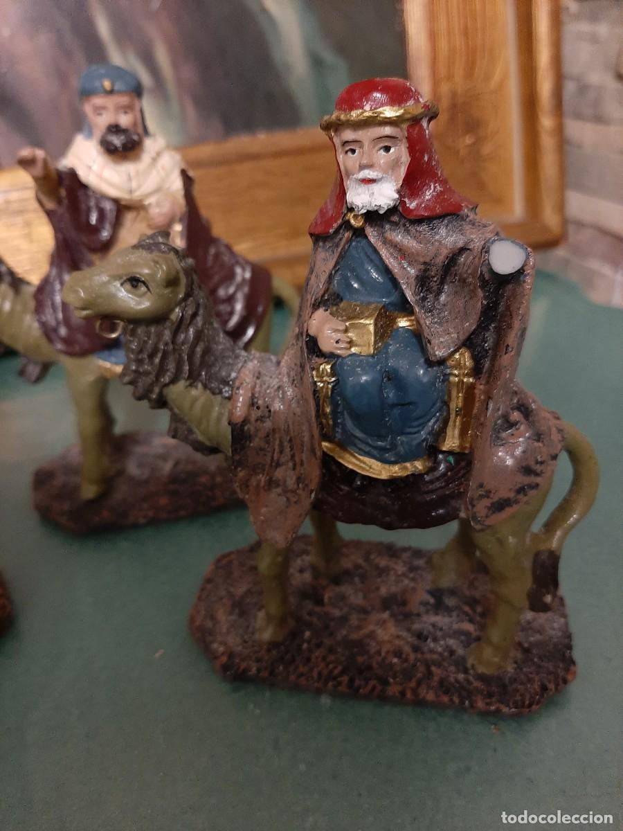Figuras de Bel&eacute;n: LOTE DE 3 REYES MAGOS - Foto 2