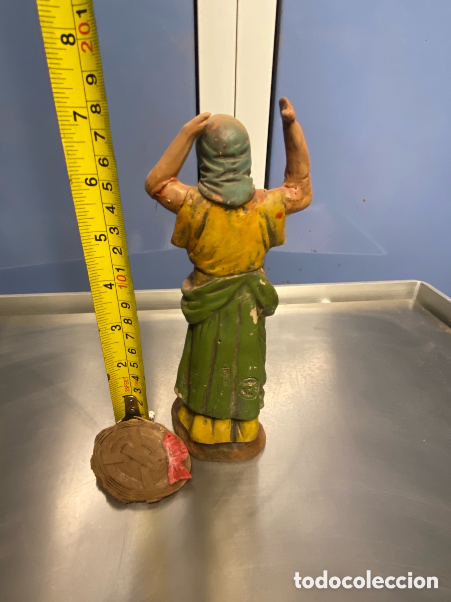 Figuras de Bel&eacute;n: Figura Bel&eacute;n ortigas pescadora - Foto 2