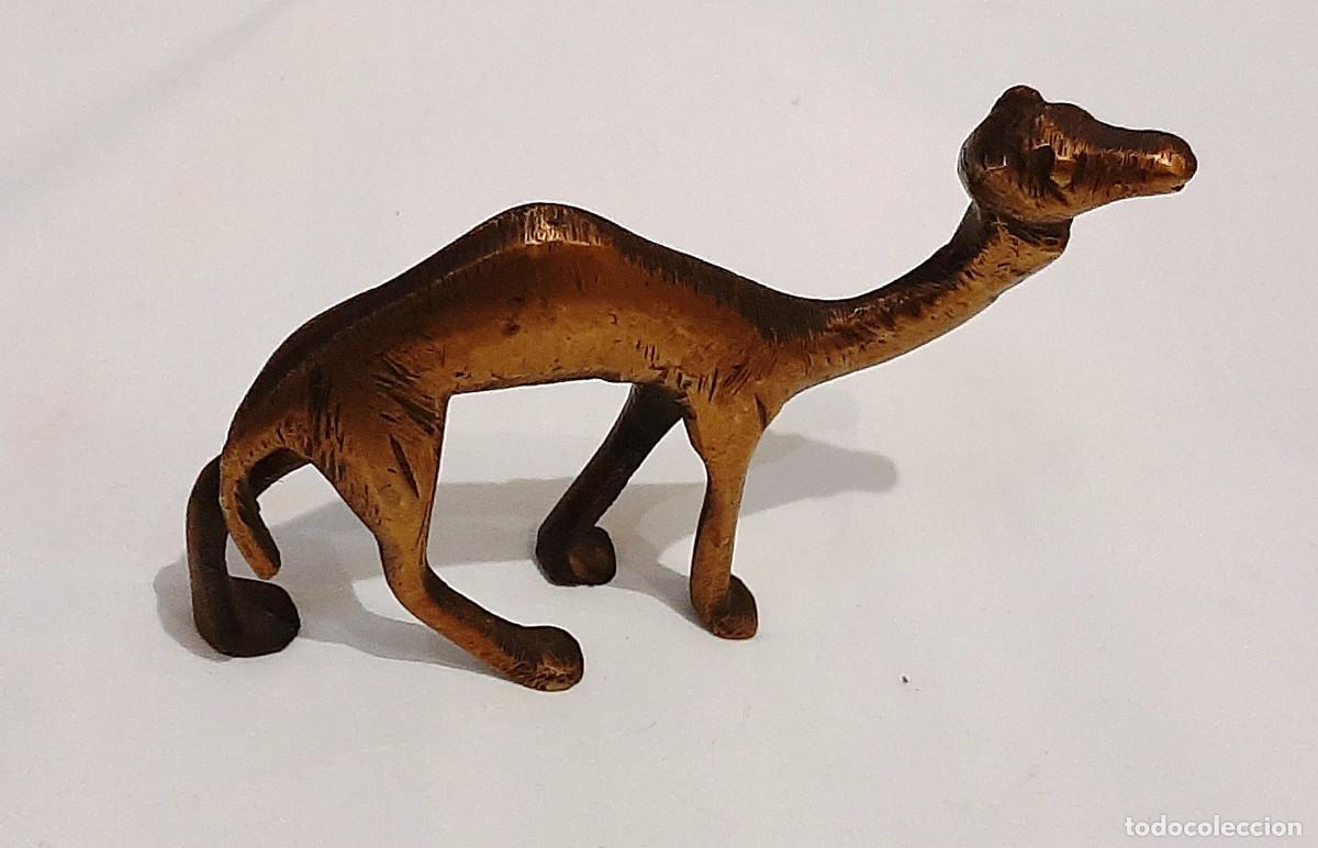 Figuras de Bel&eacute;n: Figura de camello de lat&oacute;n - Foto 5