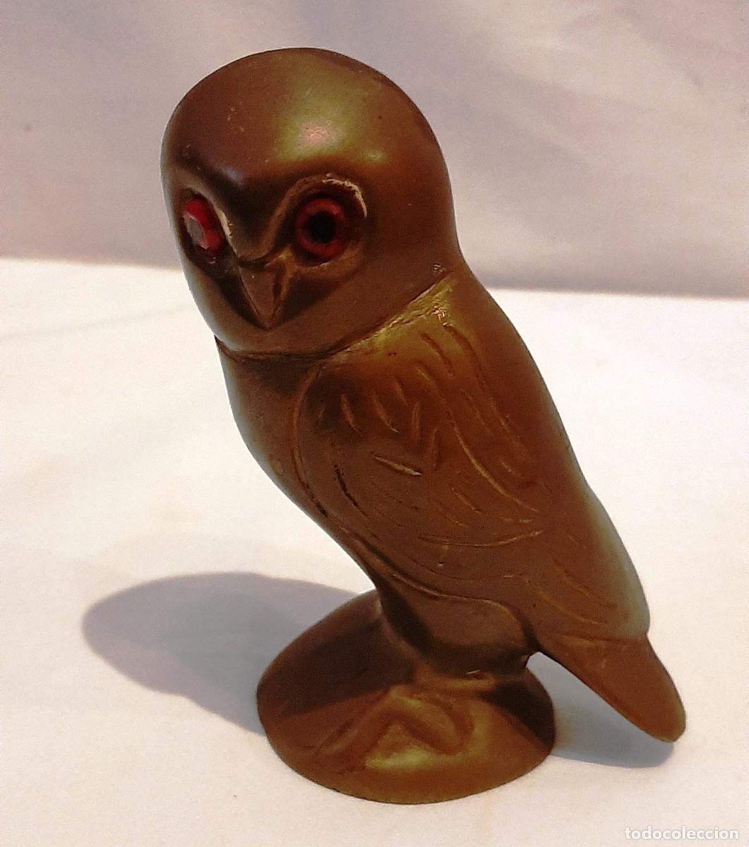 Figuras de Bel&eacute;n: Figura de b&uacute;ho de lat&oacute;n - Foto 1