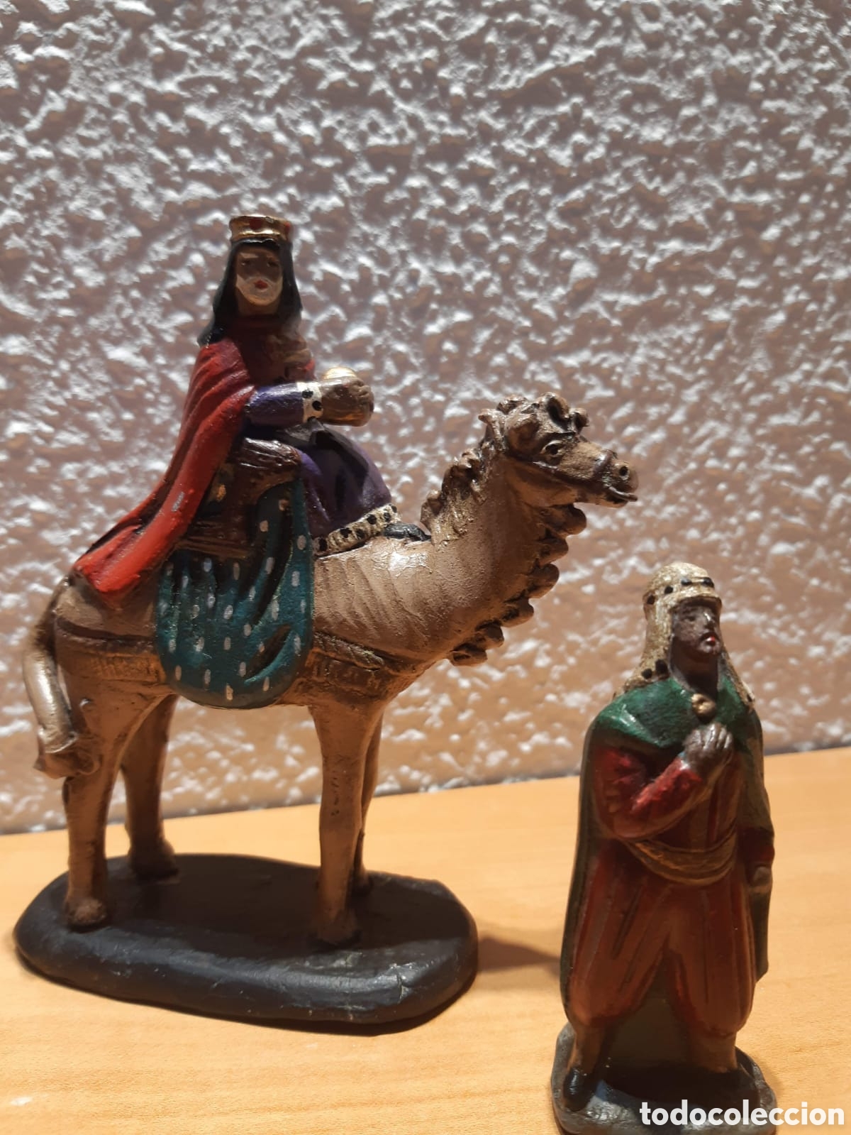 Figuras de Bel&eacute;n: Reyes magos de serrano - Foto 2