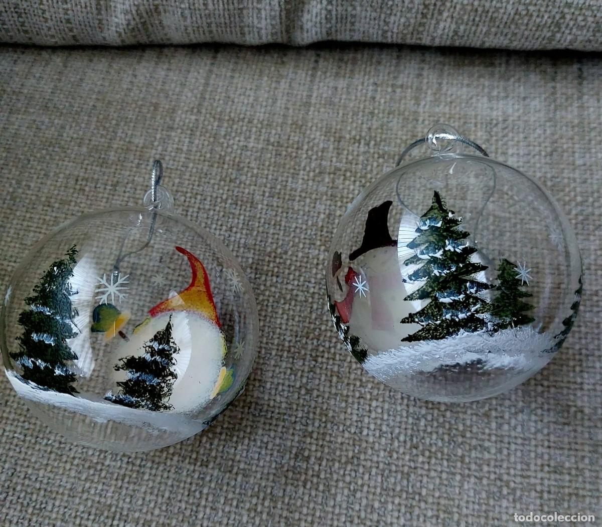 Figuras de Bel&eacute;n: Bolas de navidad en cristal soplado - Foto 1
