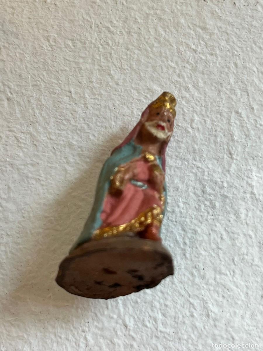 Figuras de Bel&eacute;n: Objeto de terracota policromado - Foto 1