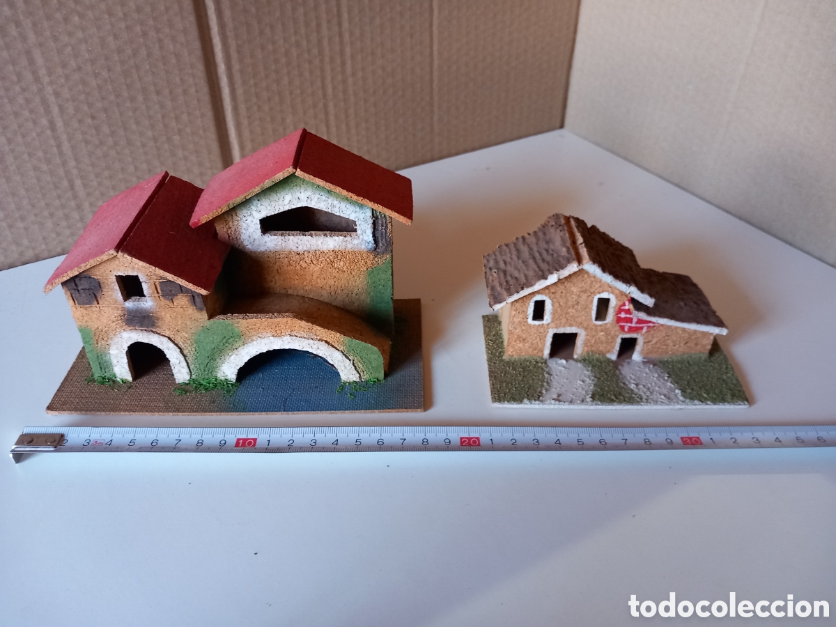 Figuras de Bel&eacute;n: Lote casas de corcho para Bel&eacute;n - Foto 2