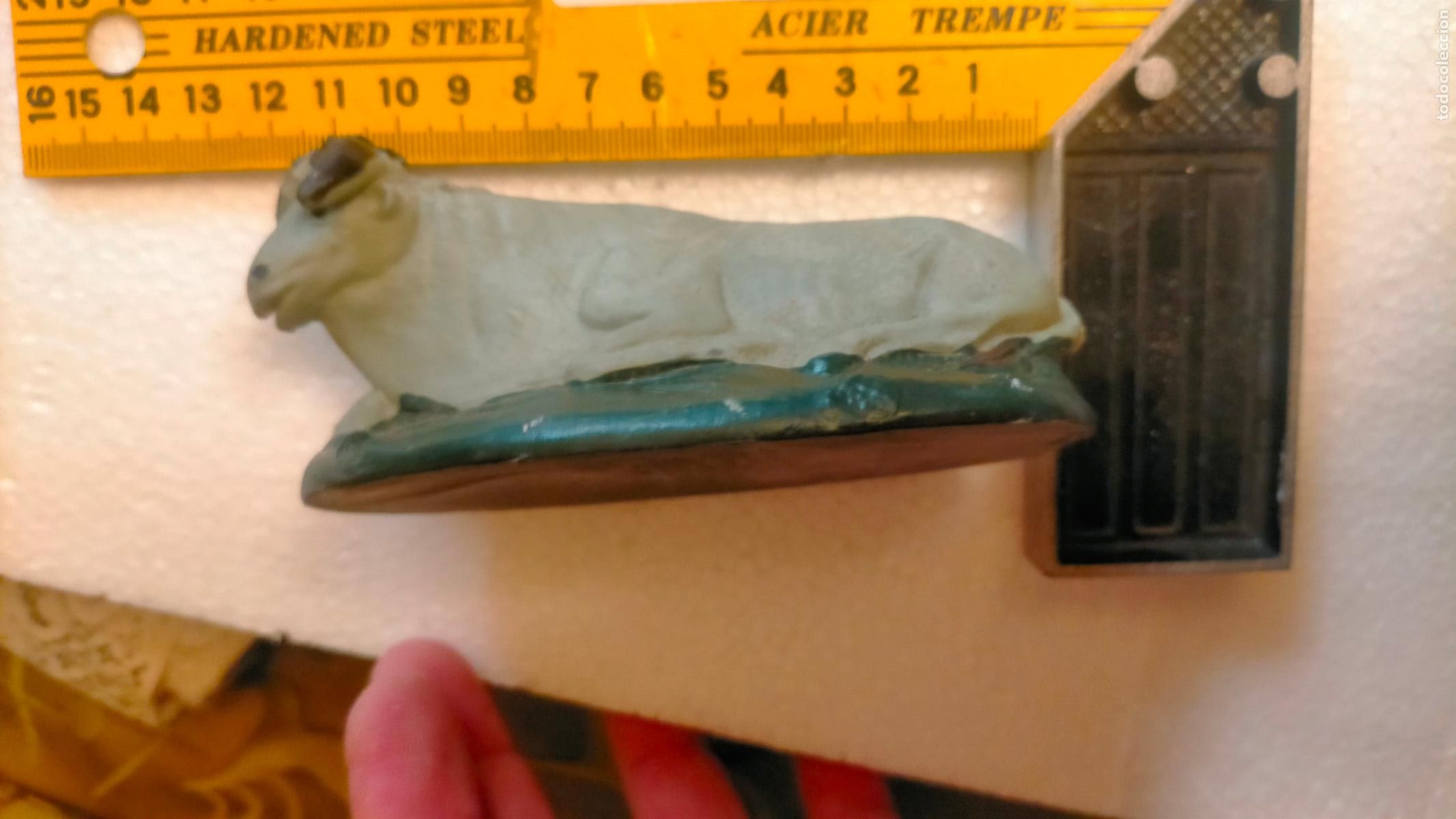 Statuine di Presepe: HAGA SU OFERTA FIGURA para portal de belen gran tama&ntilde;o pl&aacute;stico duro goma