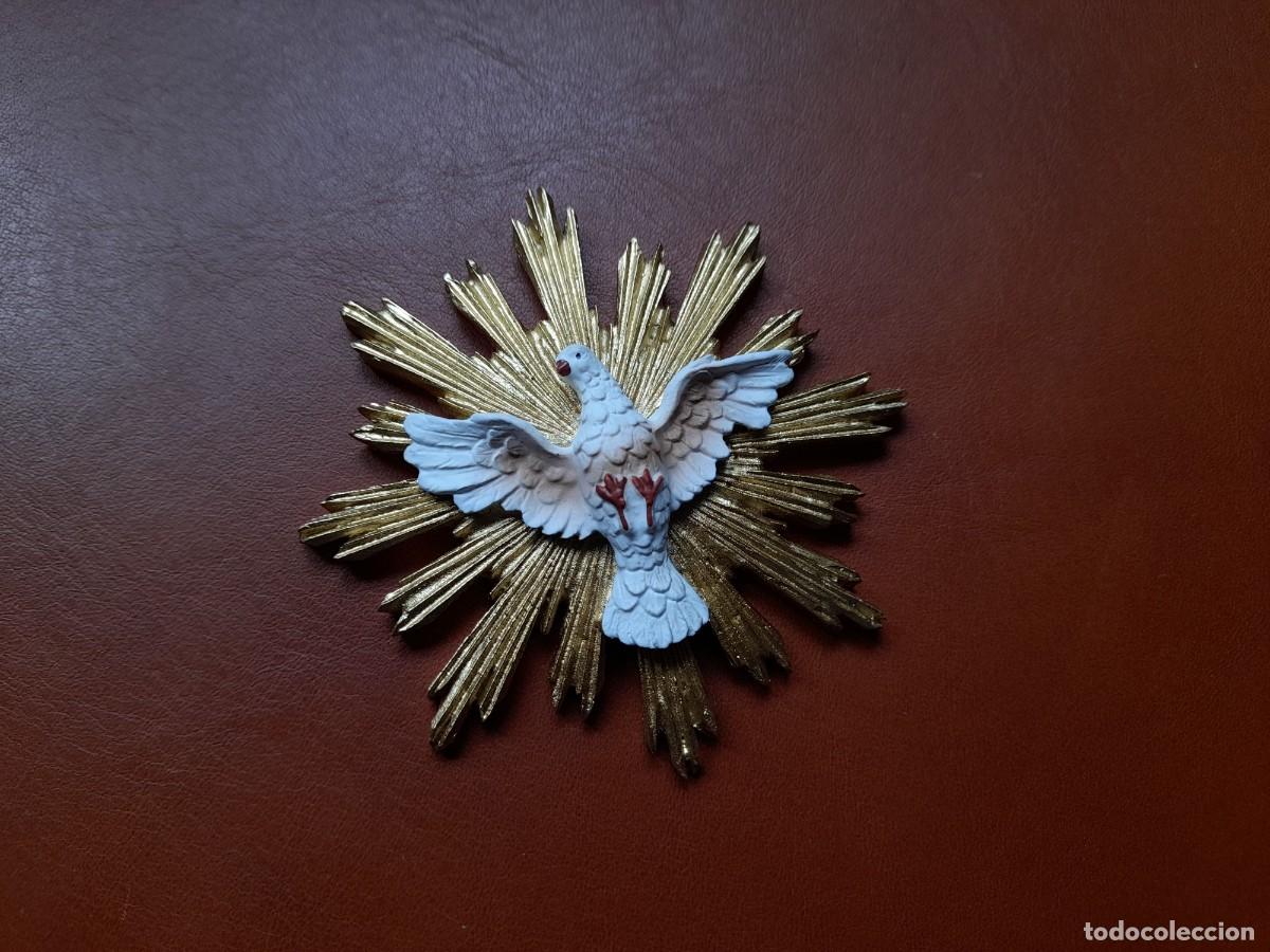 Figuras de Bel&eacute;n: Esp&iacute;ritu Santo de resina - Foto 5