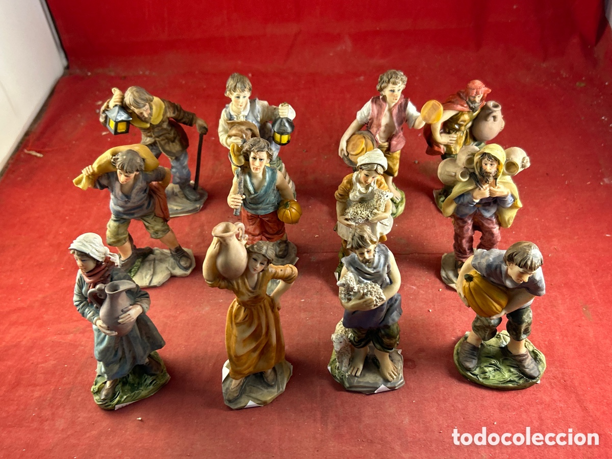 Statuine di Presepe: Figuras belen resina