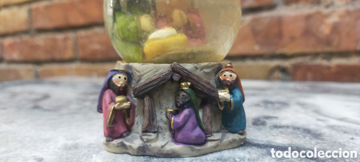 Figuras de Bel&eacute;n: Bola de nieve bel&eacute;n - Foto 1