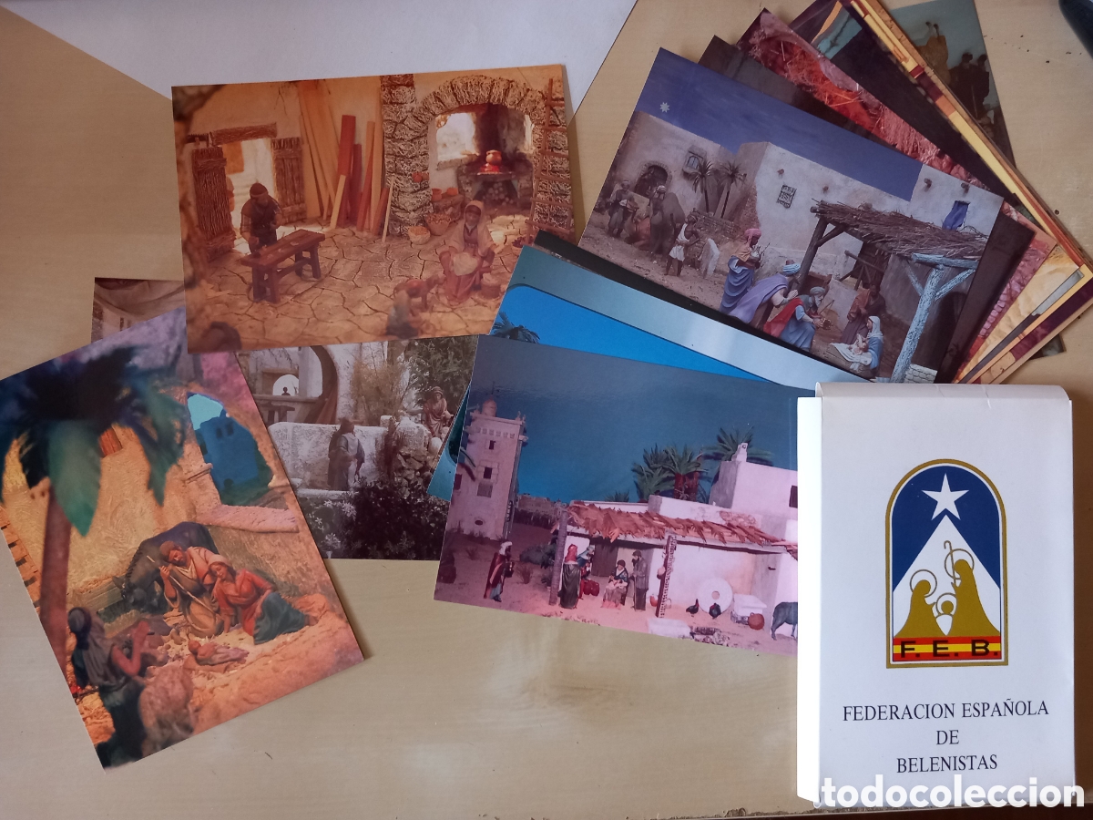 Figuras de Bel&eacute;n: Postales belen y passi&oacute;n - Foto 1