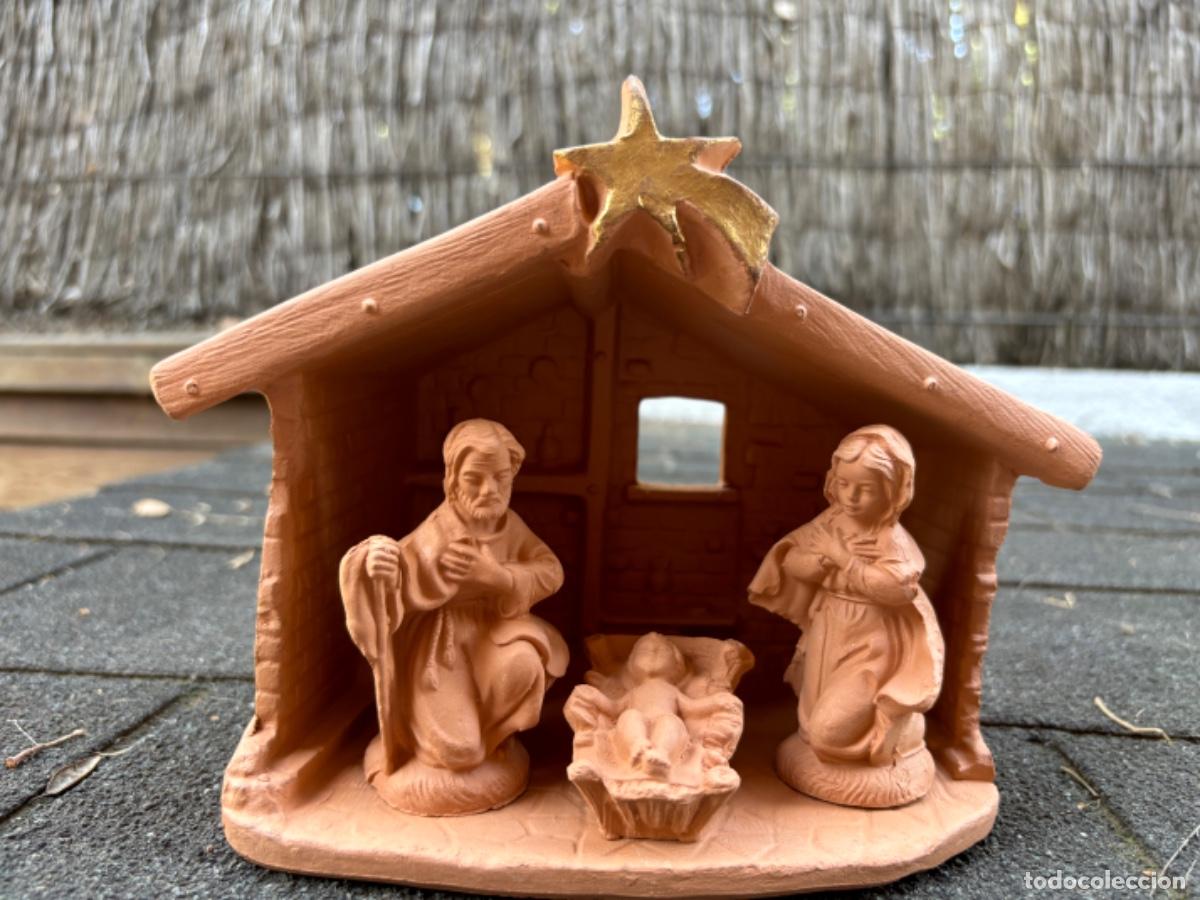 Figuras de Bel&eacute;n: Pesebre de barro Navidad - Foto 1